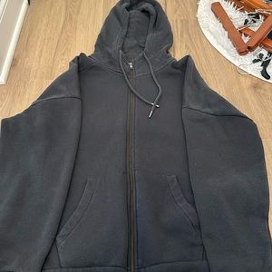 Full Zip Up Sweatshirt